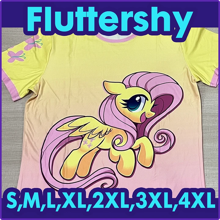pre order Fluttershy All-over Shirt product image (1)
