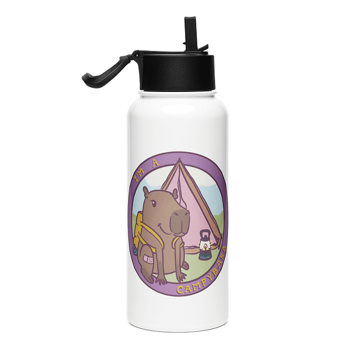 travel bottle : campybara logo product image (1)