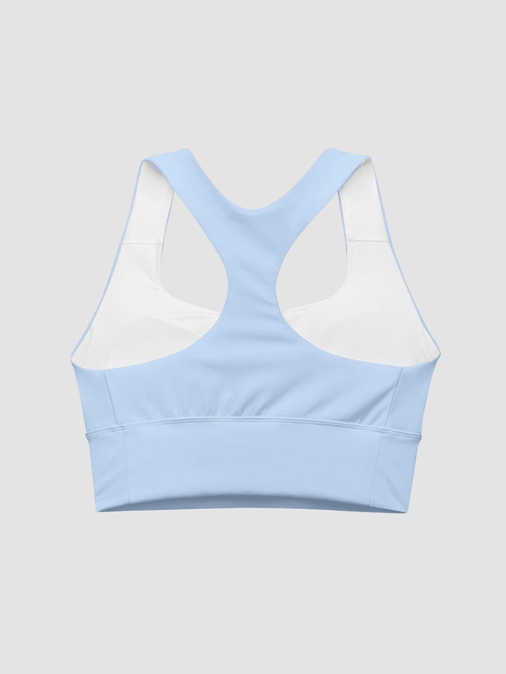 Longline Sports Bra - Light Blue product image (2)