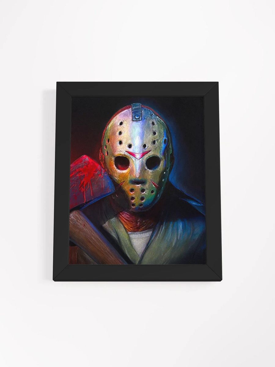 Friday the 13th Jason Voorhees Matte Print Framed product image (1)