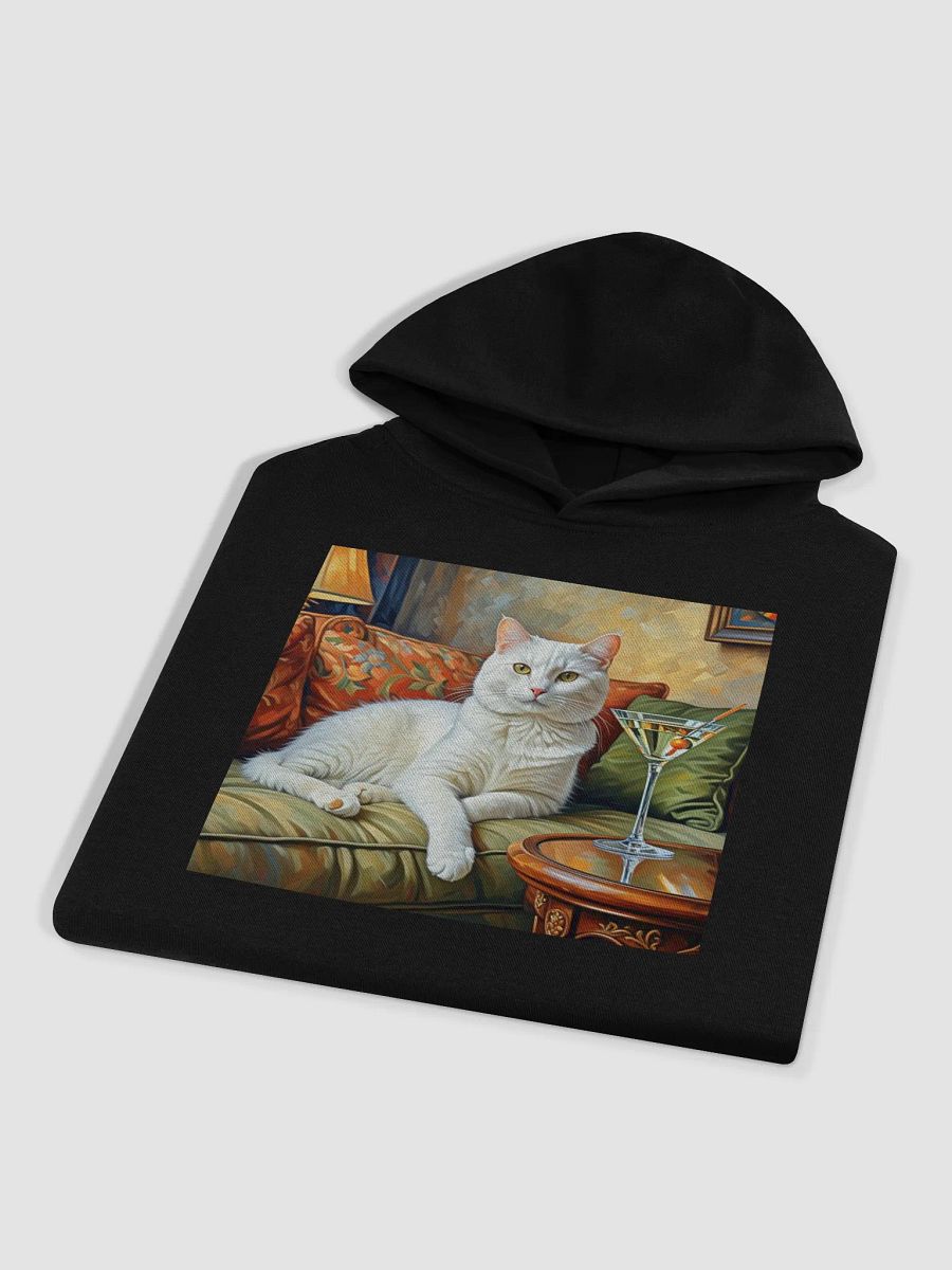 CLASSEY CAT ON COUCH NEXT TO MARTINI product image (3)