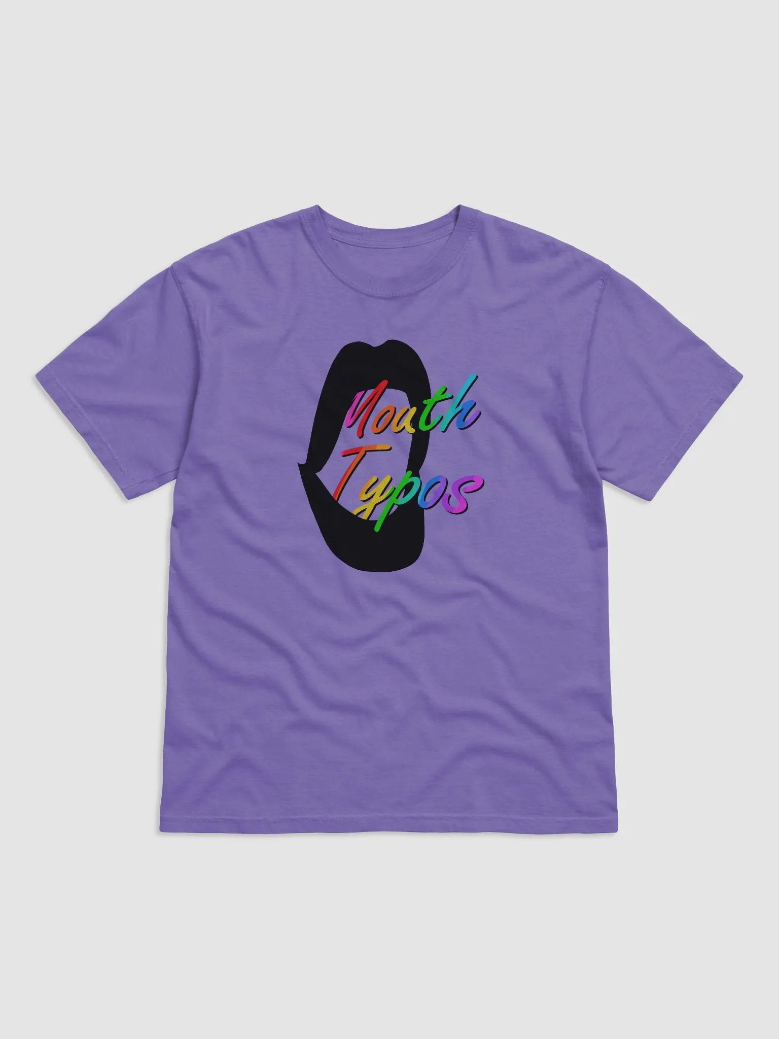 Mouth Typos (Rainbow) Tee product image (1)