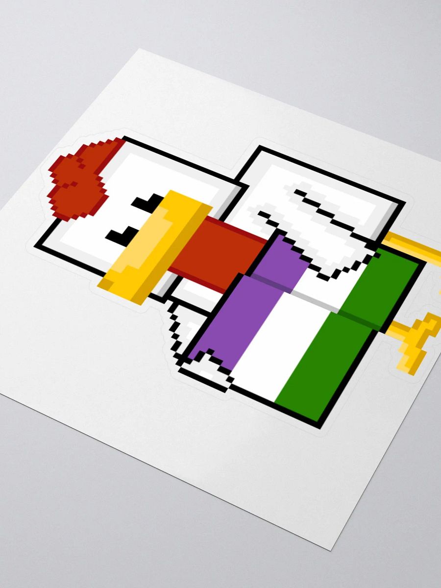 Genderqueer Pride Sticker product image (3)