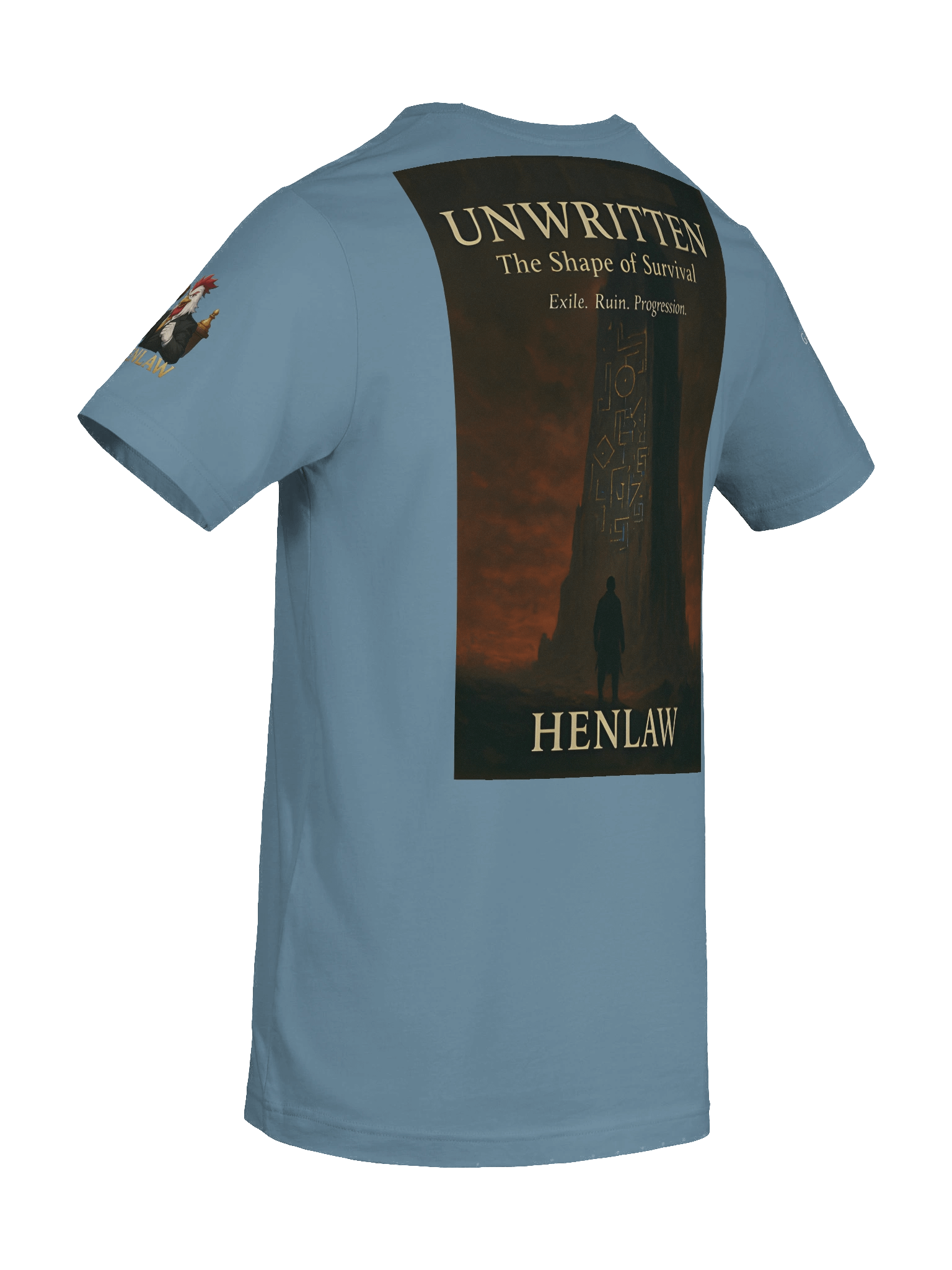 Henlaw Premium Lore Tee — Chapter 2 “Hall of Echoes” Edition product image (10)