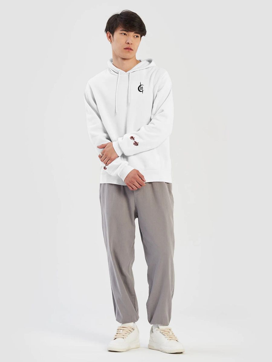 Rosas Cruz Hoodie – Whiteout Edition product image (7)