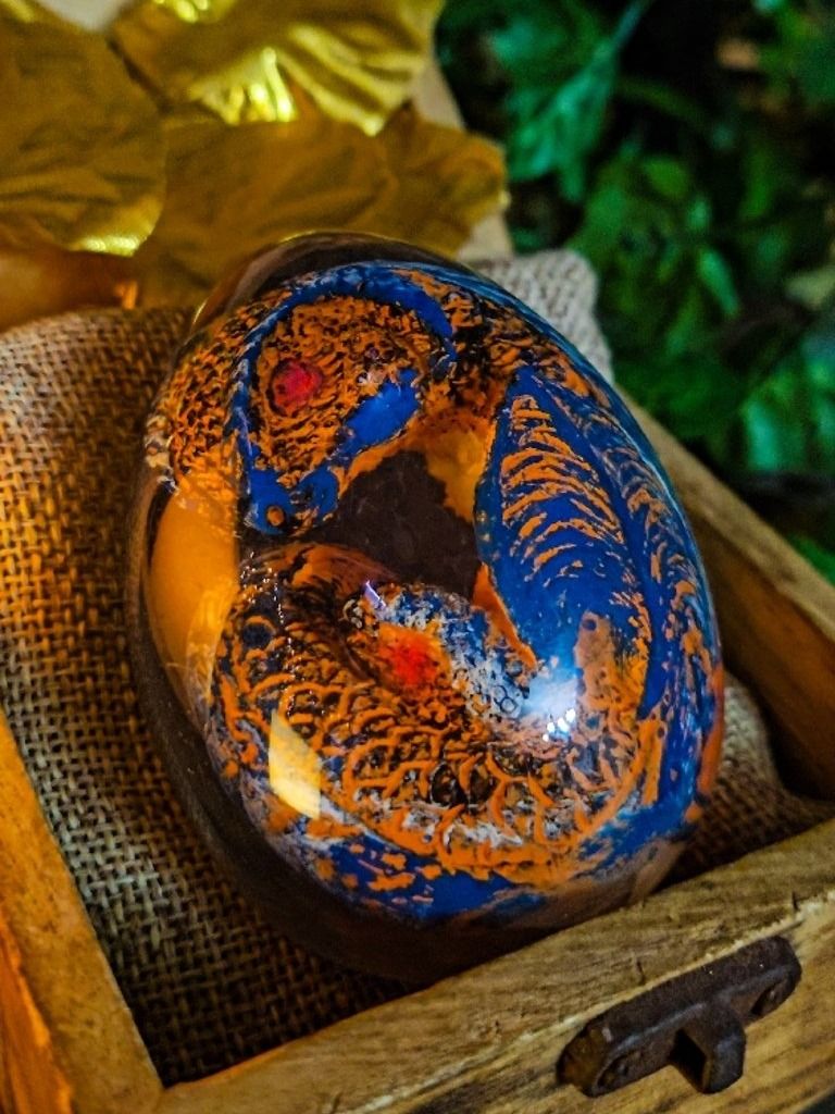 The Armored Kingdom Stormglow Orange Dragon Egg product image (3)