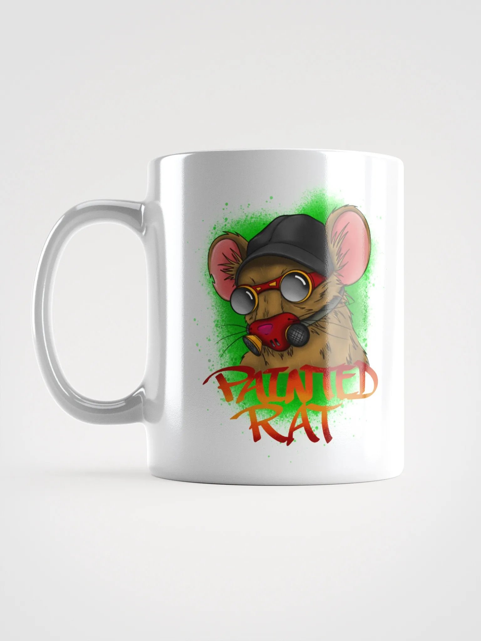 *NEW* Painted Rat Graffiti Mug product image (6)