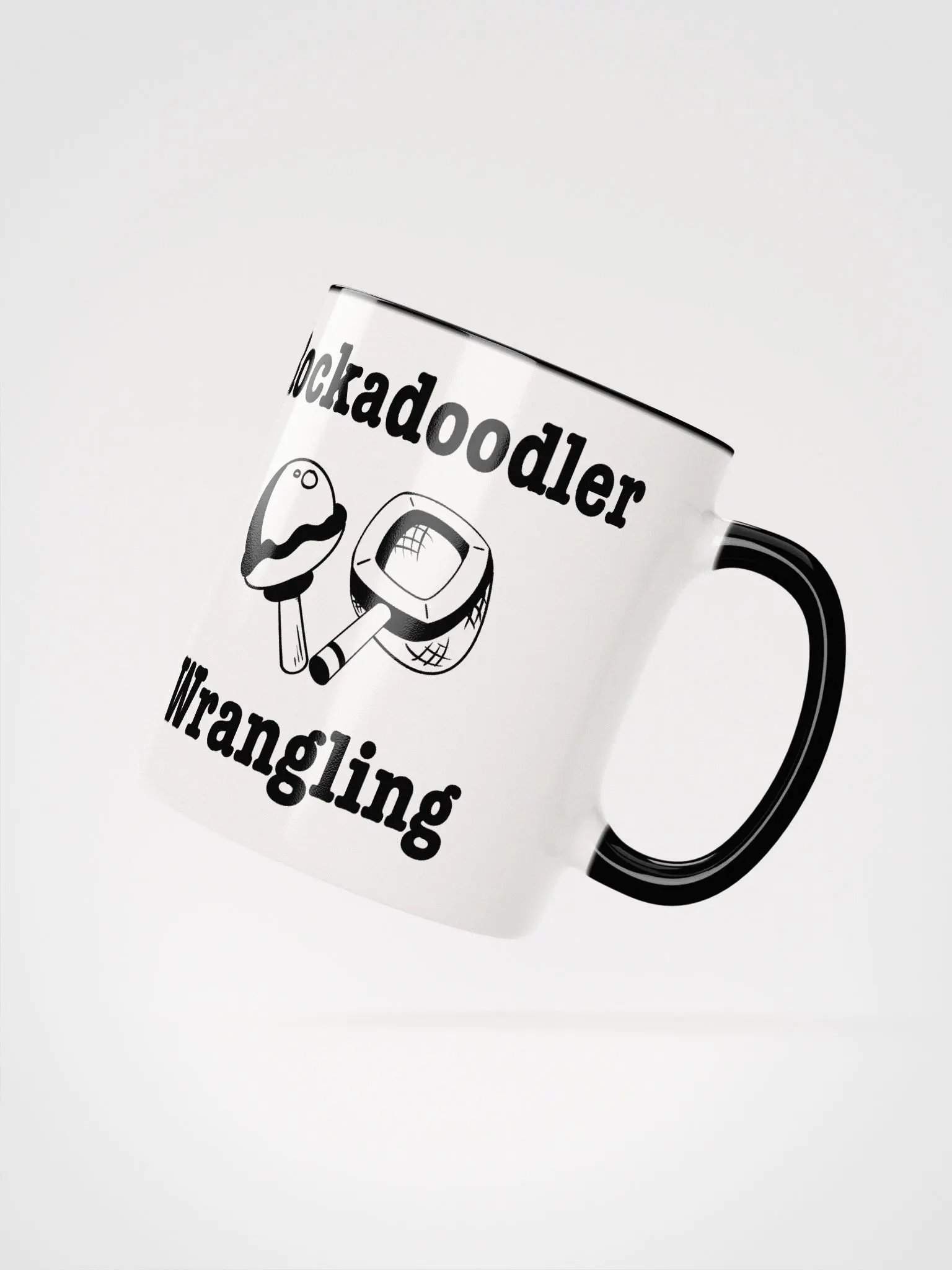 Rockadoodler Wrangling - color mug - double sided product image (2)
