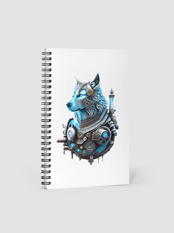 Steampunk Wolf Chronicles; Spiral Notebook product image (1)