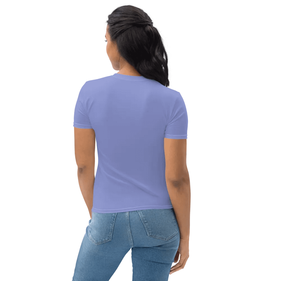 Plain Light Purple True Summer Women's Crewneck Polyester Heavyweight Premium T-Shirt by Treasure Pie product image (8)