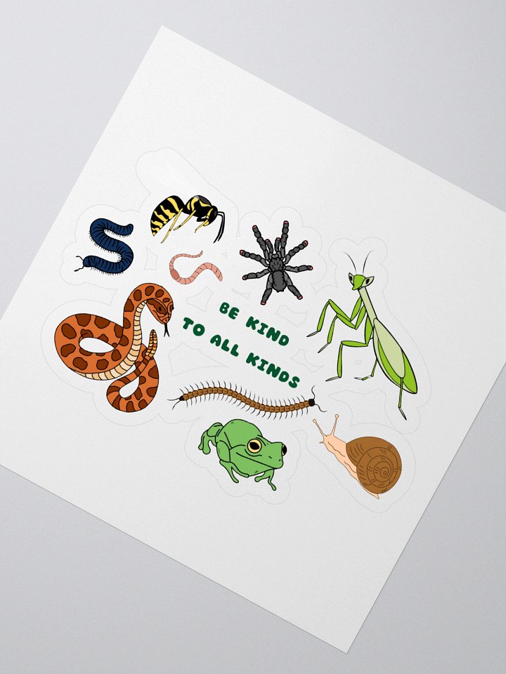 be kind sticker product image (2)