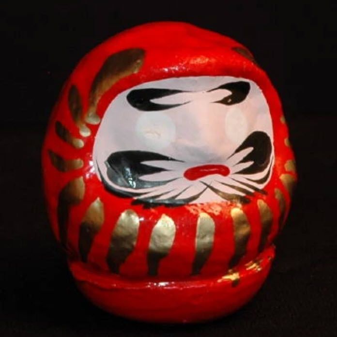 1.8 Inch Daruma Tumbler - Japan Zen Buddhist Bodhidarma product image (1)