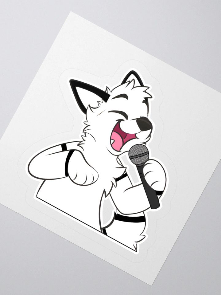 Bolt Singing Kiss Cut Stickers product image (4)