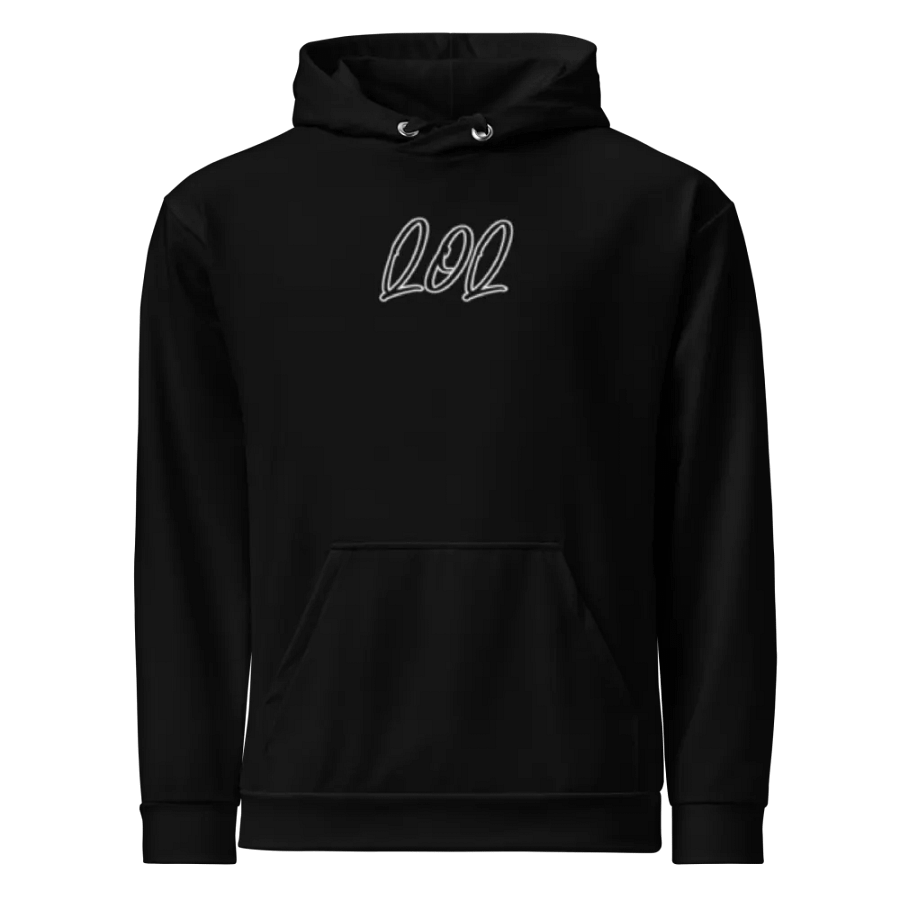 QOQ/Logo Hoodie (Black) product image (1)