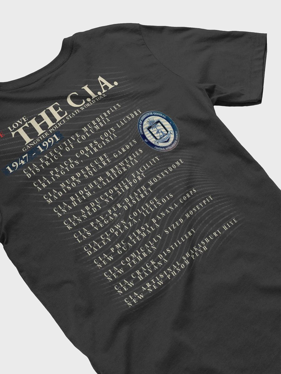 THE C.I.A. WORLD TOUR Shirt product image (4)