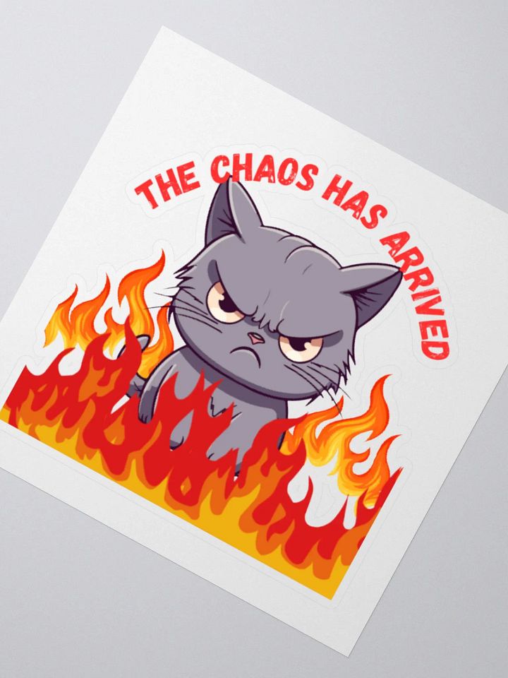 Chaos Kitty Kat Stickers product image (4)