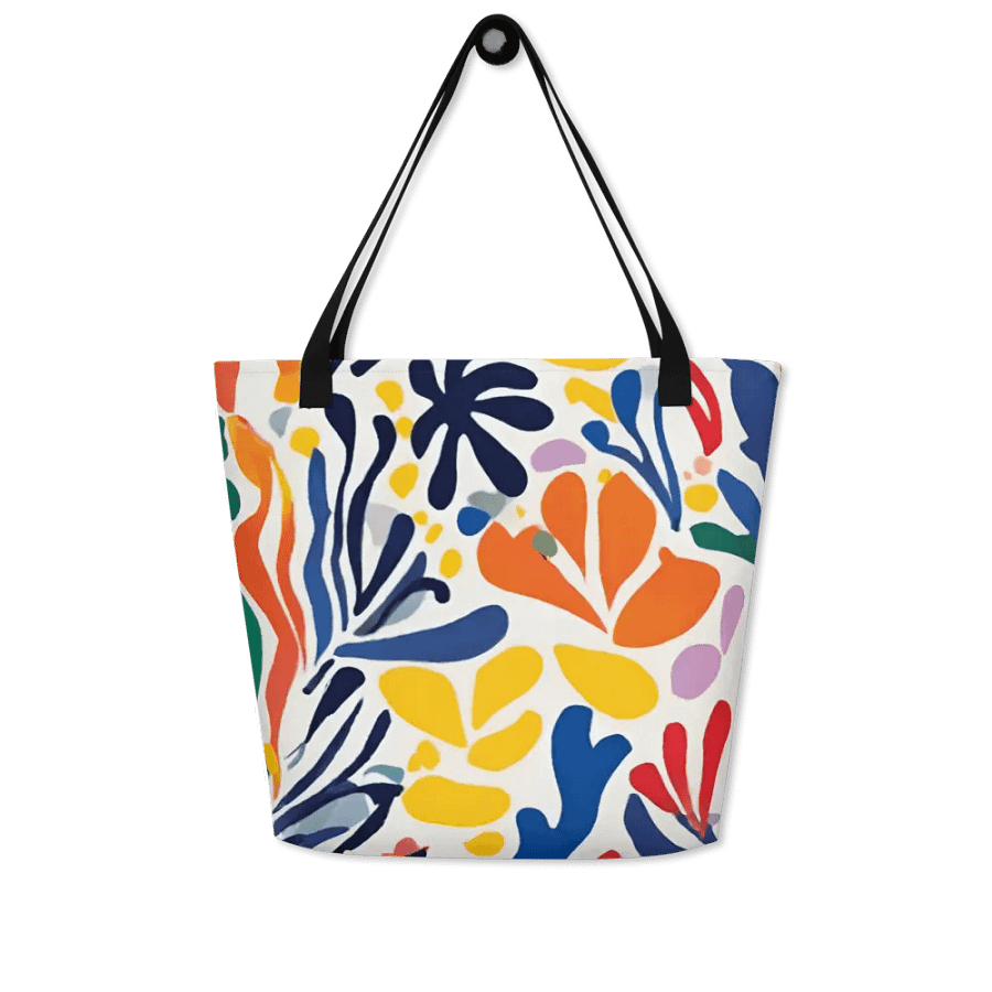 matisse inspired bright tote for Artists moms and friends product image (4)