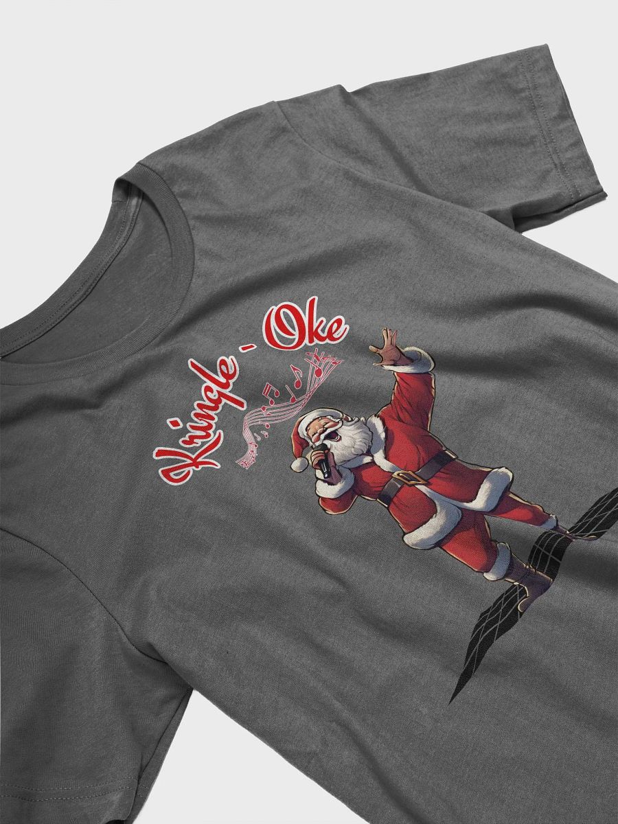 Kringle - Oke, Karaoke Singing Santa - Christmas T-shirt product image (13)