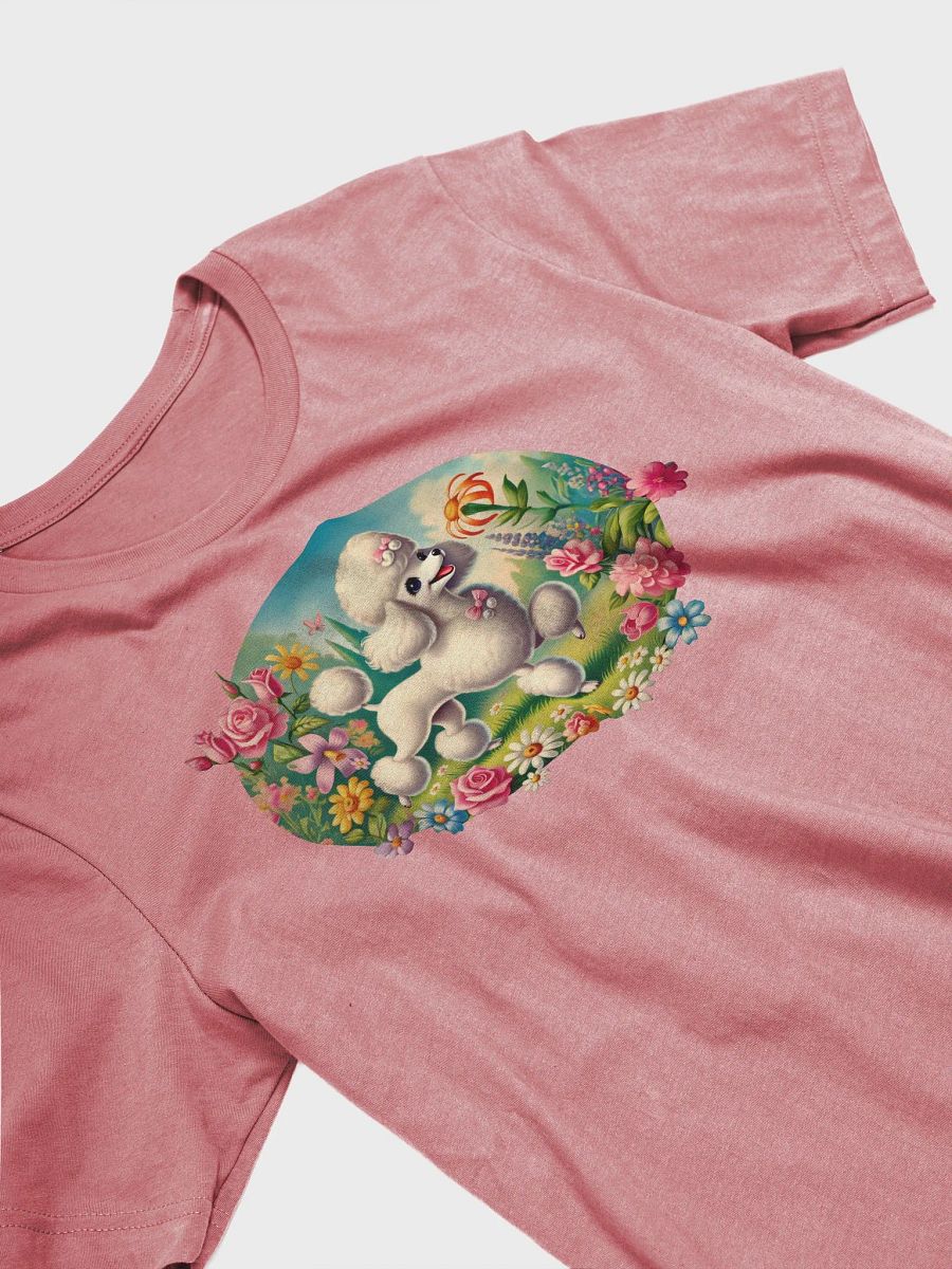 Floral Poodle Paradise Supersoft T-Shirt product image (64)