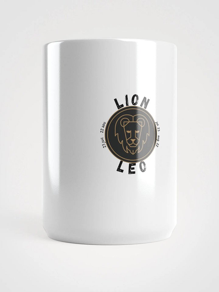 Capricorn Astrological Sign - Golden Lion Head Mug product image (1)