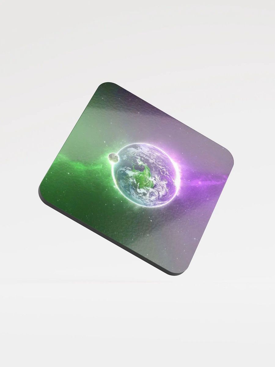 Green&Purple Space Coaster product image (1)