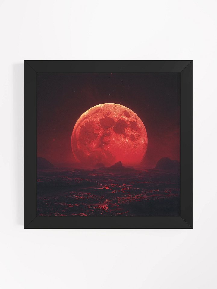 Rise of the Blood Moon Framed Print product image (2)