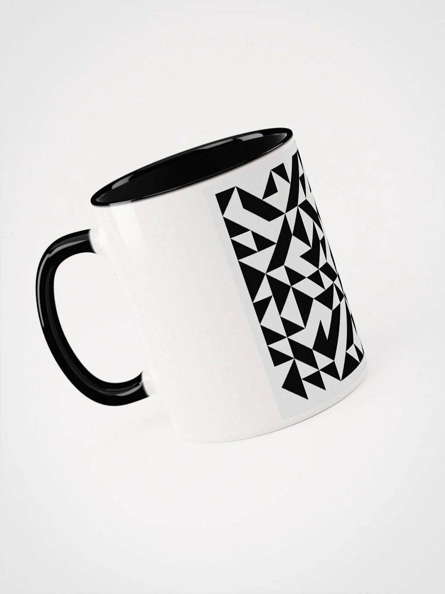 Abstract Geometric Harmony Ceramic Mug product image (6)