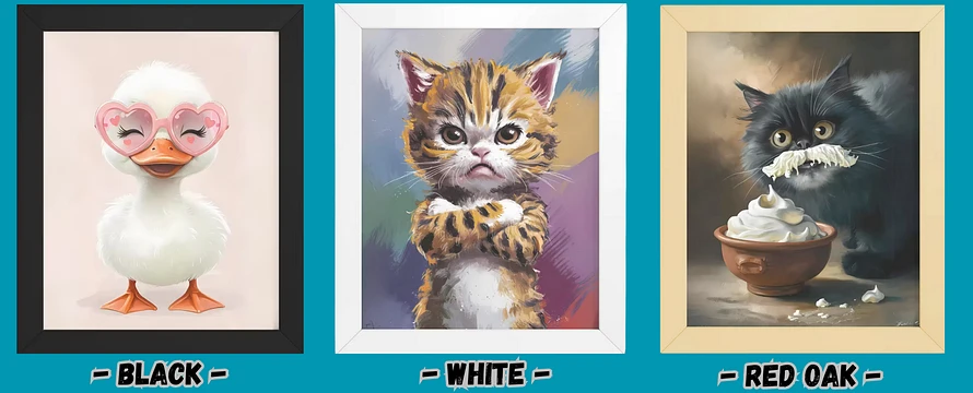 SebArtlist-Colors Framed Poster