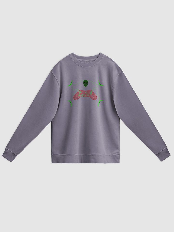 Galactic Gamer Alien Sweatshirt product image (1)