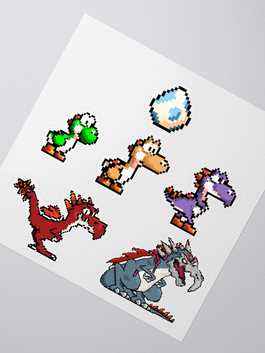 The Evolution Of Yoshi - Sticker Pack product image (3)