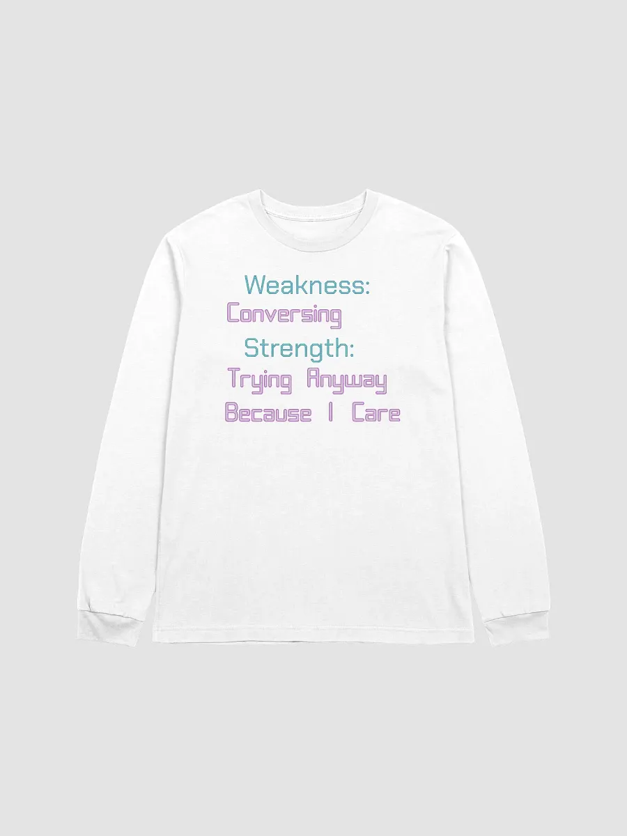 Social Weakness & Strength Long Sleeve Tee product image (37)