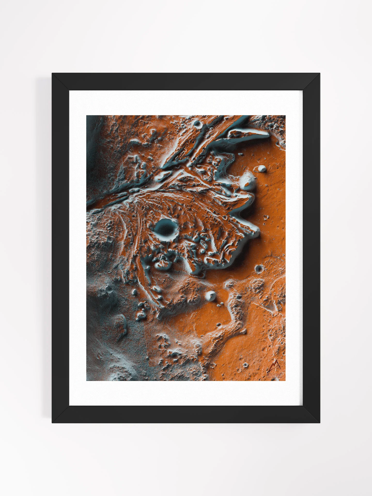 Mars 2020 Framed Art Print product image (2)