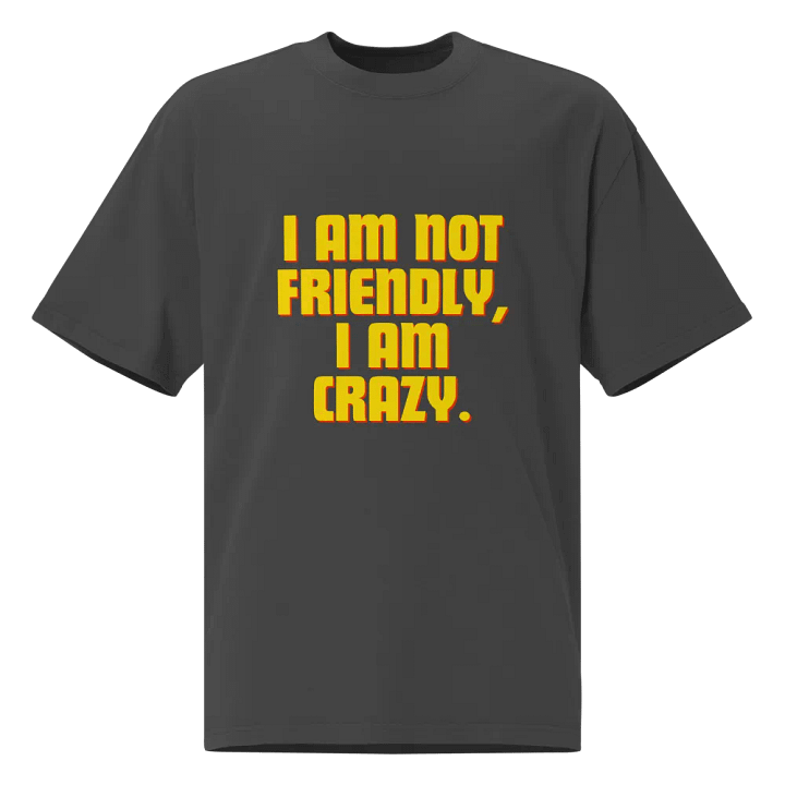 Premium Oversized Faded T-Shirt product image (1)