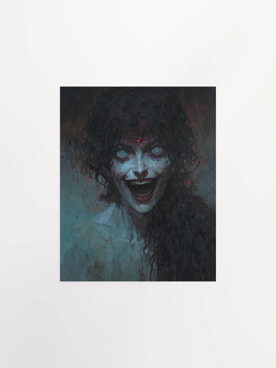 Screaming Azure Matte Poster product image (6)