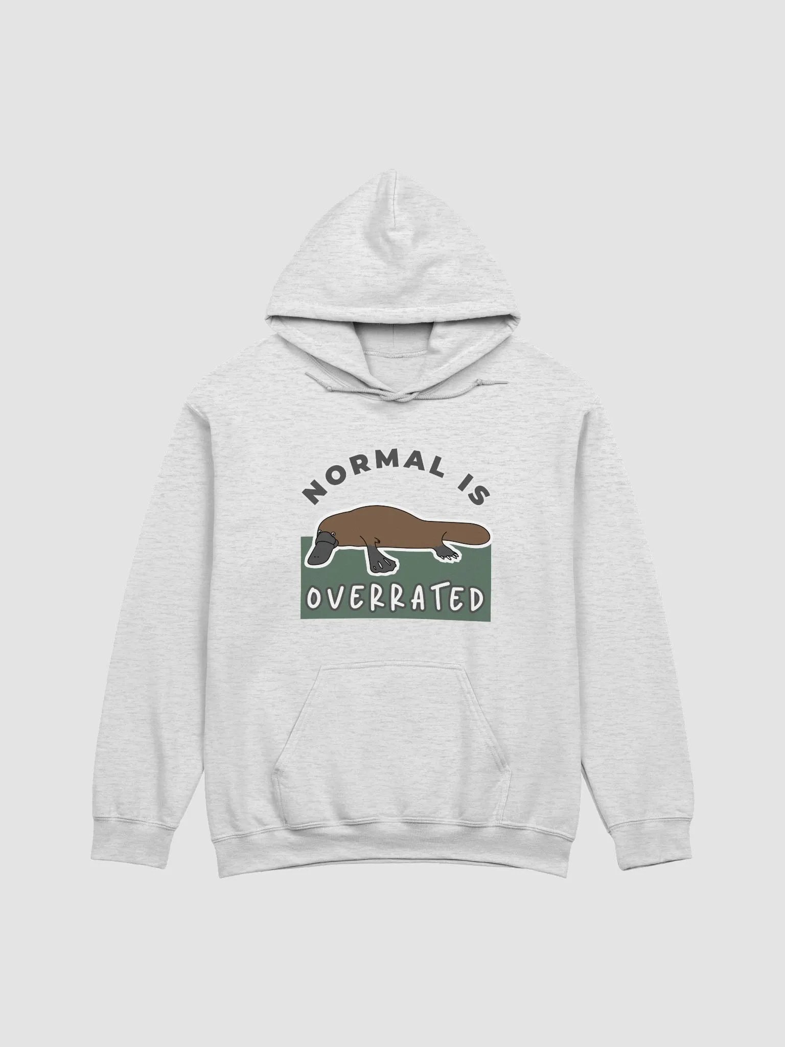 Platypus Hoodie: Normal is Overrated product image (1)