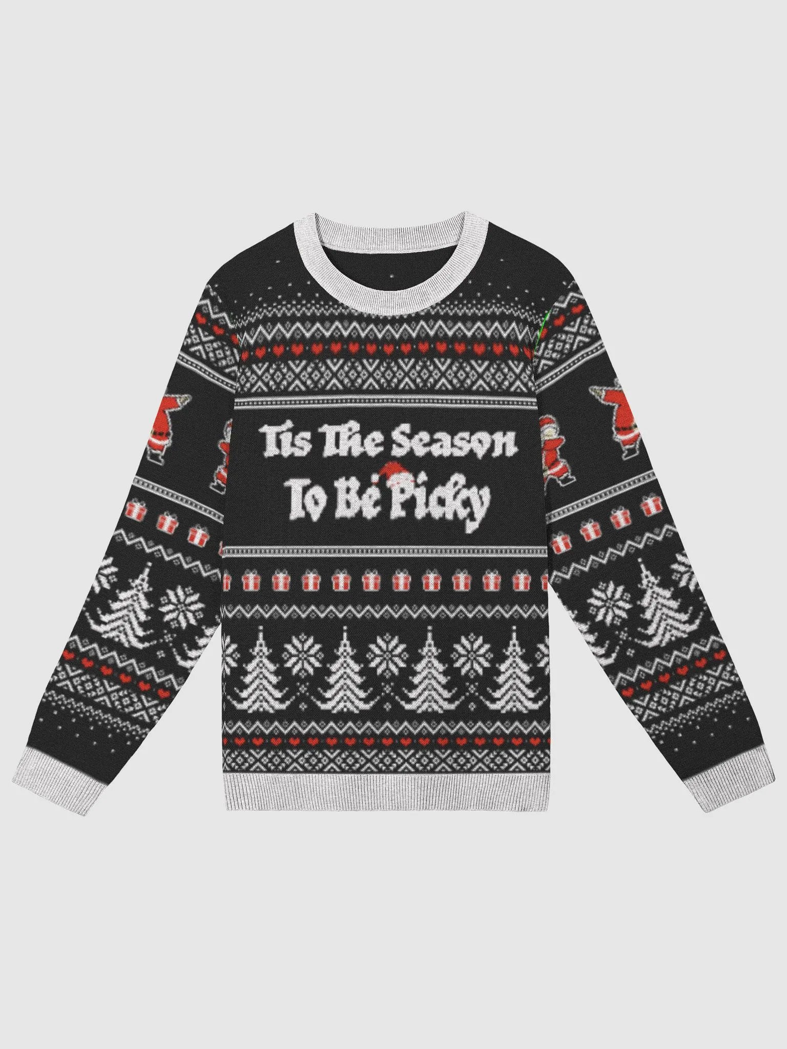 'Tis The Season To Be Picky Knitted Crewneck Sweater product image (2)
