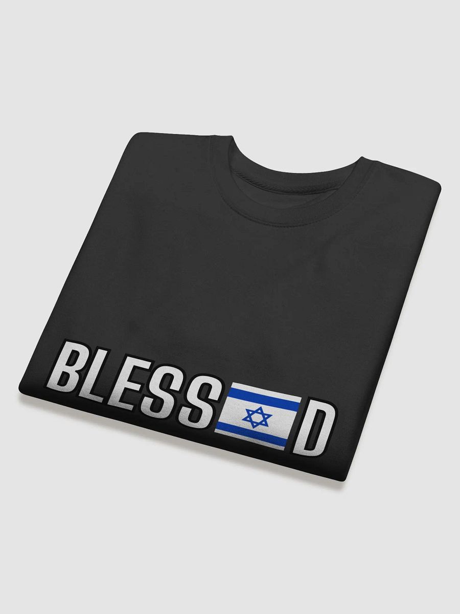 “BLESSED” Sweater – Israeli Flag Edition product image (4)