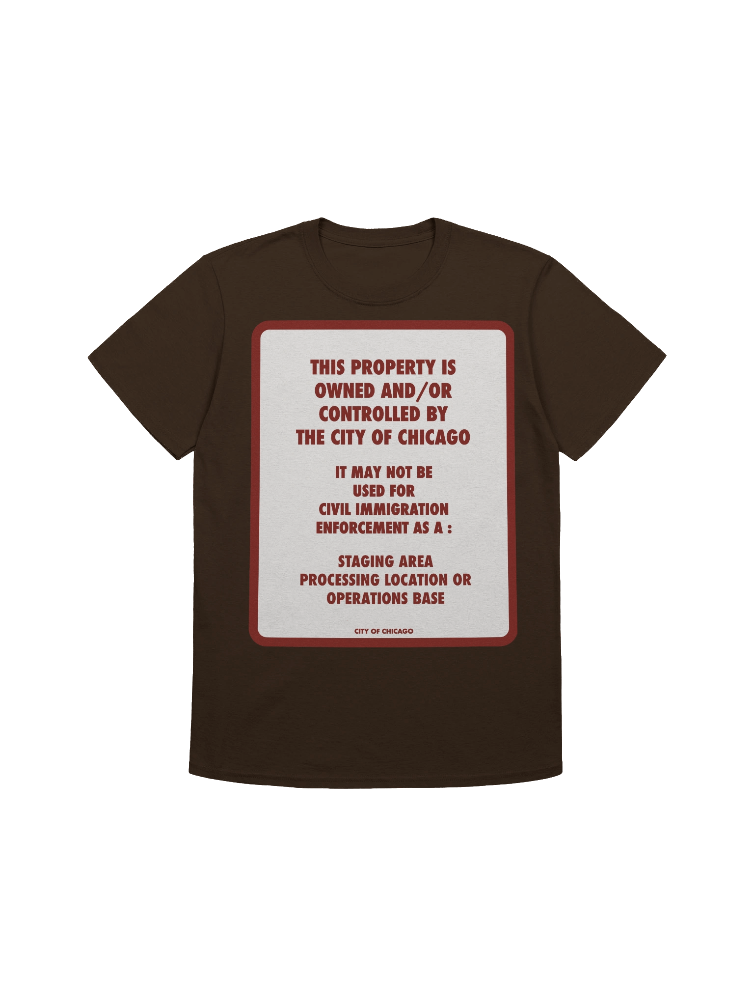 The Chicago No Ice T Shirt product image (1)