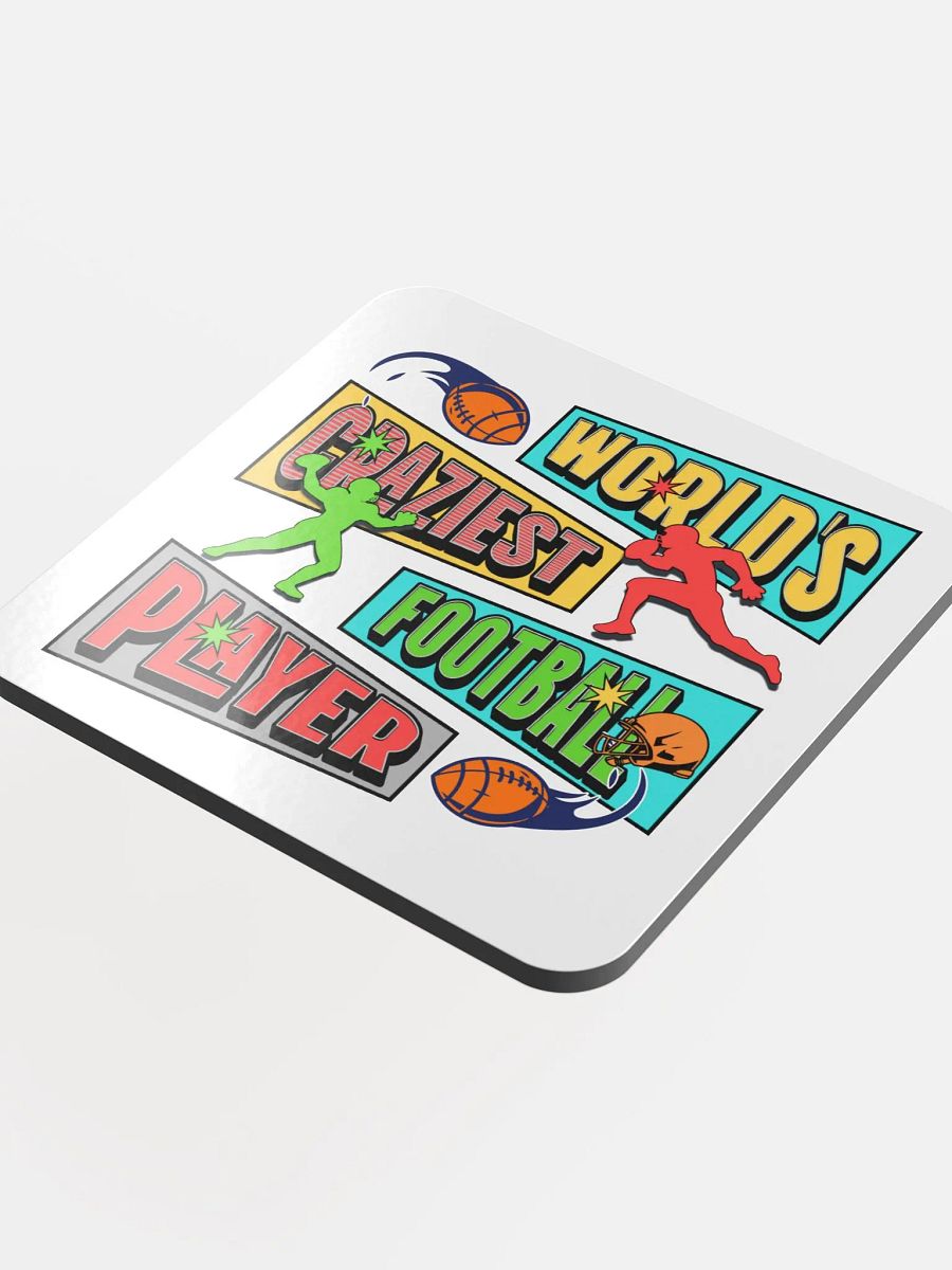 Worlds Craziest Football Player Coaster Set product image (4)