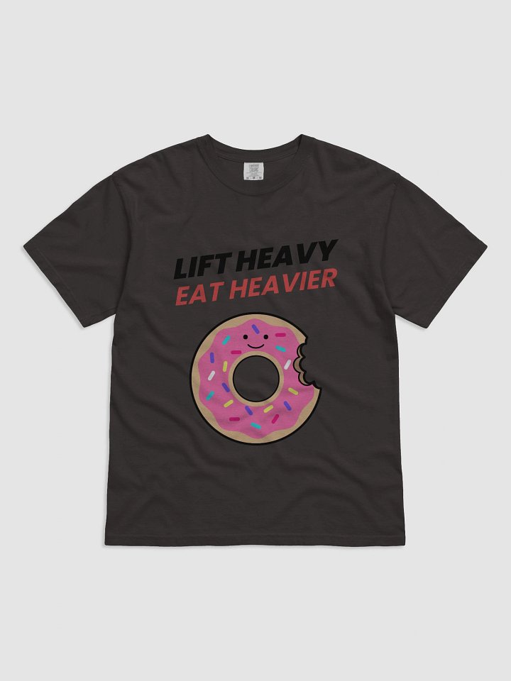 EAT HEAVIER Donut Graphic Tee product image (4)