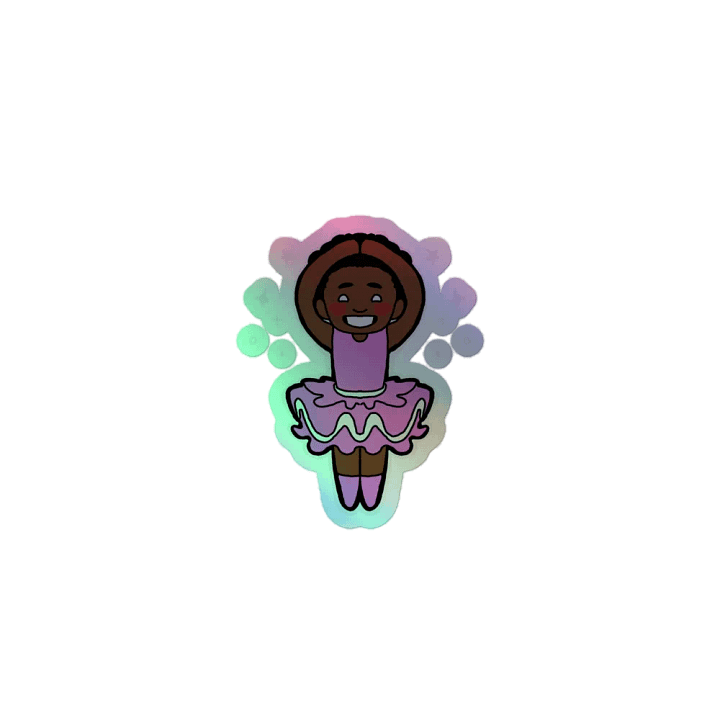 Dancing EbenAP Holographic Sticker product image (1)