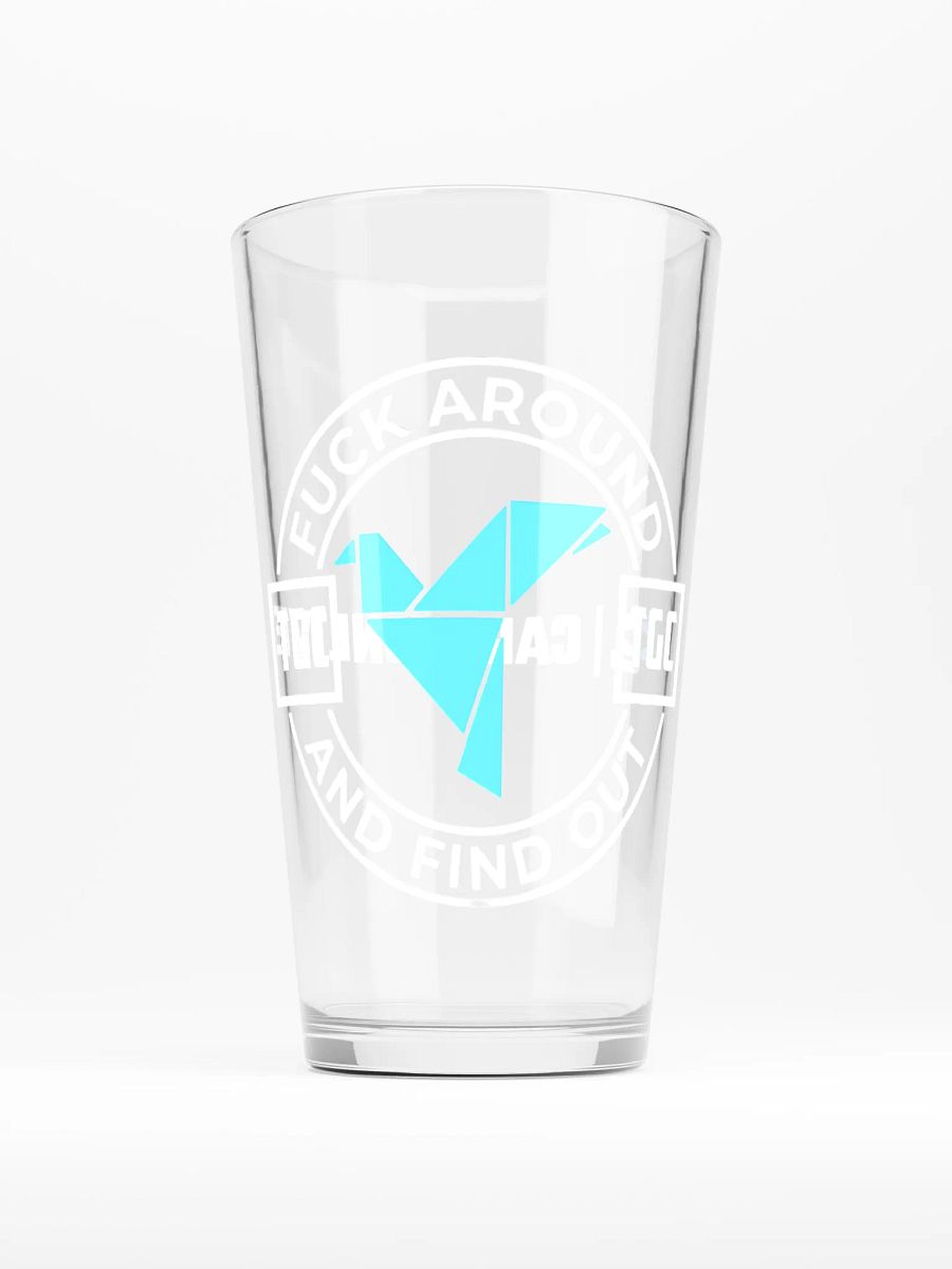 F.A.F.O. PINT GLASS product image (2)