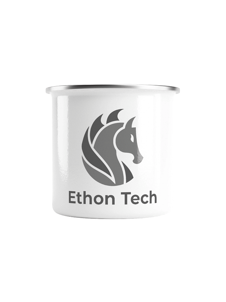 Enamel Mug with Logo product image (2)