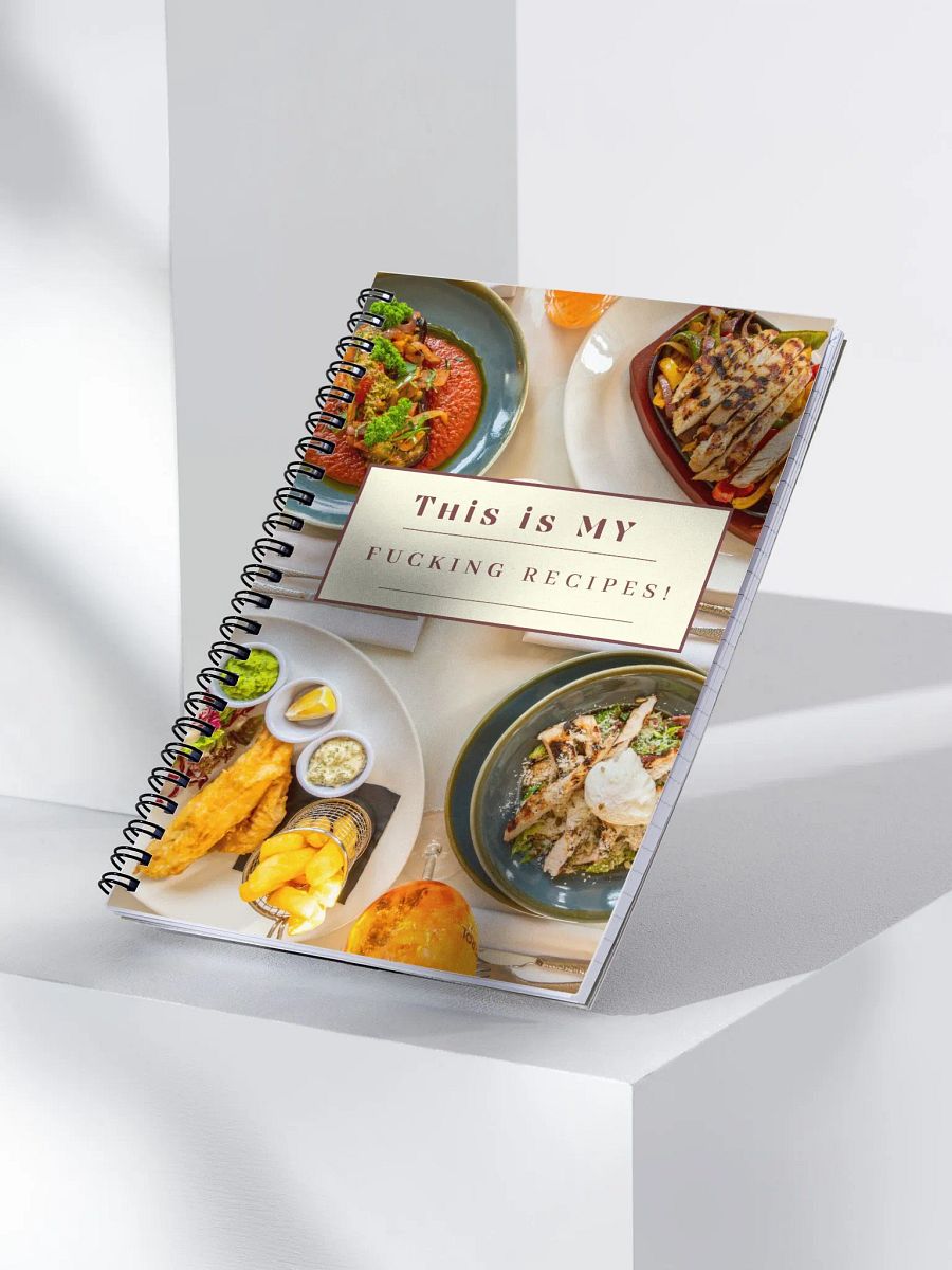 THIS IS MY FUCKING RECIPES! product image (3)