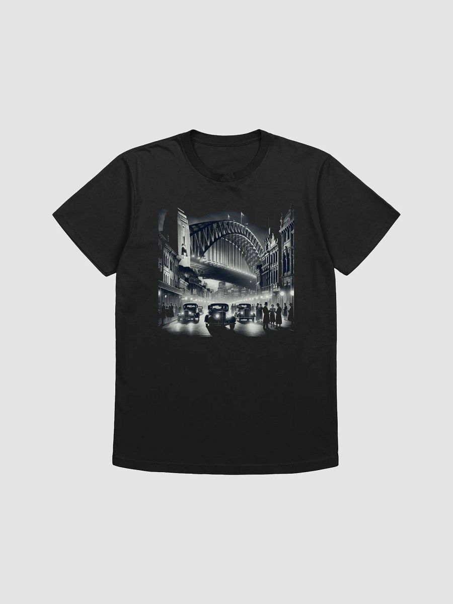 Moonlit Elegance Over Sydney Harbor (Front Print Mens Tee) product image (1)