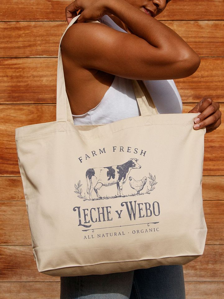 Leche y Webo Tote Bag product image (1)