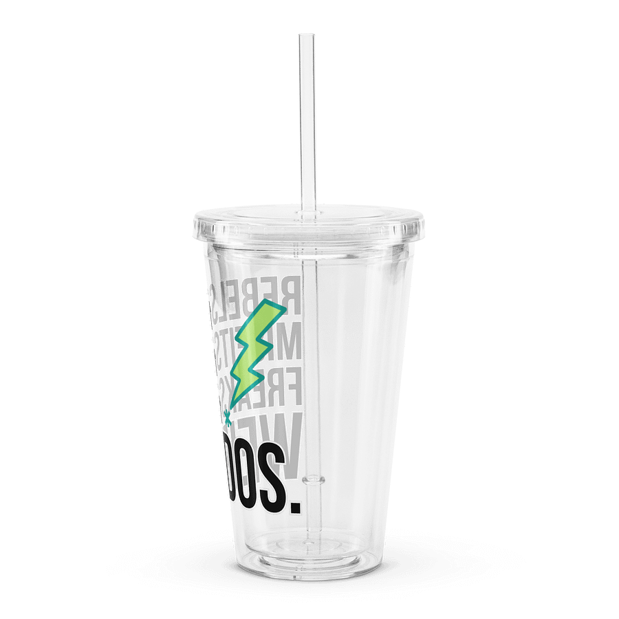 Rebels & Misfits & Freaks & Weirdos Clear Tumbler product image (4)