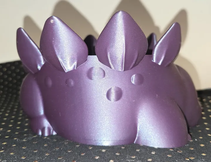 Purple Stego Yarn Bowl 3D printed 🐑 product image (2)