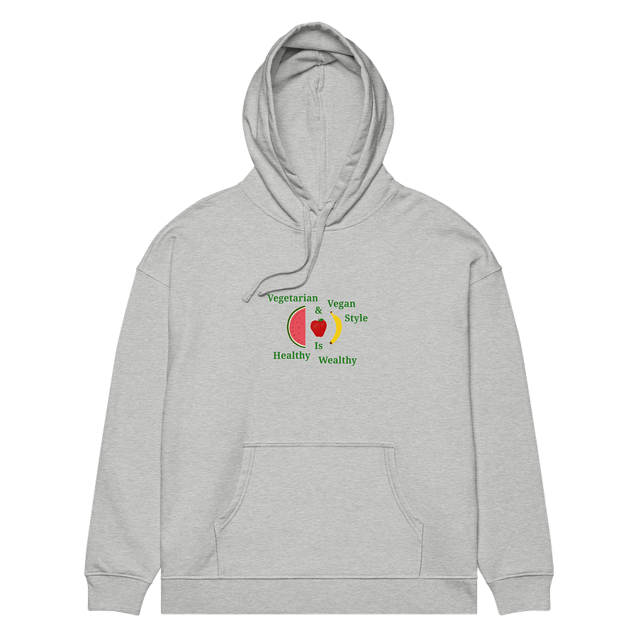 Healthy Wealthy Vibes Organic Hoodie product image (2)
