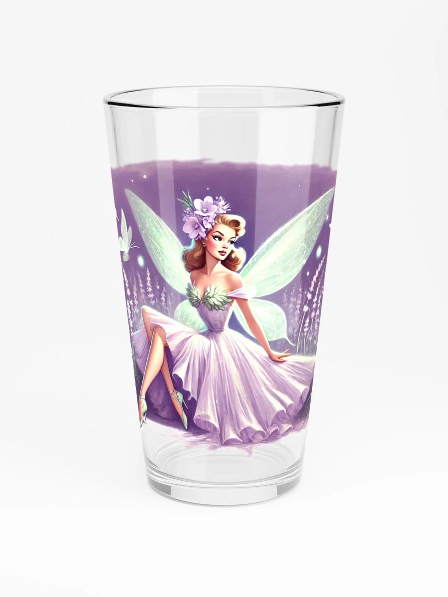 Lavender Fairy 16 oz Glass - Fairytale Glassware product image (3)